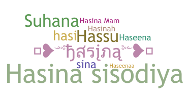 နာမ်မြောက်မည့်အမည် - Hasina