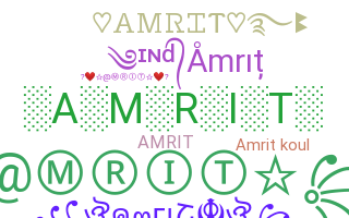နာမ်မြောက်မည့်အမည် - Amrit