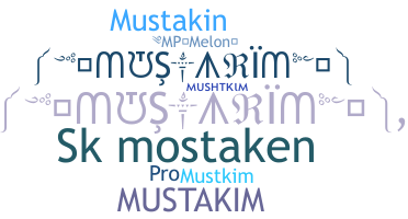 နာမ်မြောက်မည့်အမည် - Mustakim