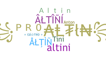 နာမ်မြောက်မည့်အမည် - Altin