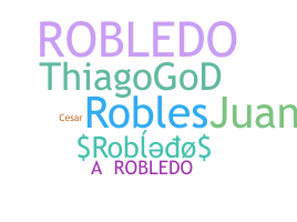 နာမ်မြောက်မည့်အမည် - Robledo
