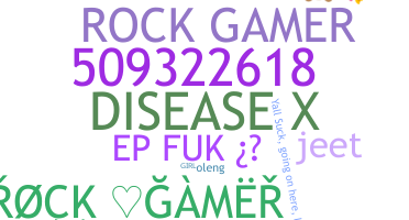 နာမ်မြောက်မည့်အမည် - Rockgamer
