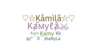 နာမ်မြောက်မည့်အမည် - Kamyla