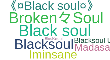 နာမ်မြောက်မည့်အမည် - blacksoul