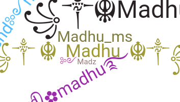 နာမ်မြောက်မည့်အမည် - Madhu