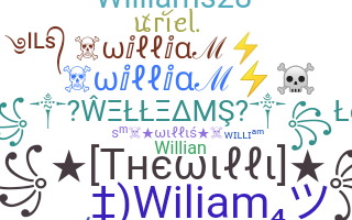 နာမ်မြောက်မည့်အမည် - Williams