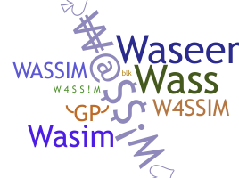 နာမ်မြောက်မည့်အမည် - Wassim