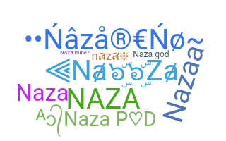 နာမ်မြောက်မည့်အမည် - naza