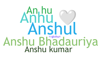 နာမ်မြောက်မည့်အမည် - Anhu