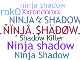 နာမ်မြောက်မည့်အမည် - NinjaShadow