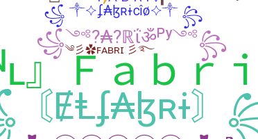 နာမ်မြောက်မည့်အမည် - Fabri