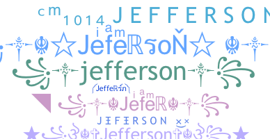 နာမ်မြောက်မည့်အမည် - Jefferson