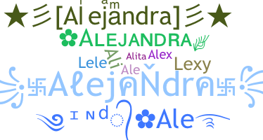 နာမ်မြောက်မည့်အမည် - Alejandra