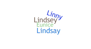 နာမ်မြောက်မည့်အမည် - Lindsay