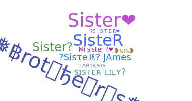 နာမ်မြောက်မည့်အမည် - Sister