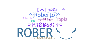 နာမ်မြောက်မည့်အမည် - Rober