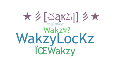 နာမ်မြောက်မည့်အမည် - Wakzy