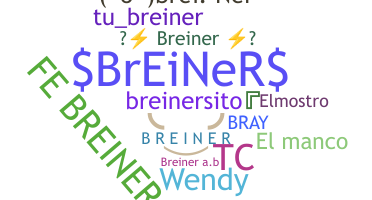 နာမ်မြောက်မည့်အမည် - Breiner