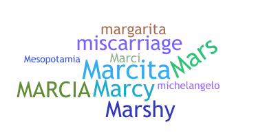 နာမ်မြောက်မည့်အမည် - Marcia