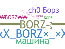 နာမ်မြောက်မည့်အမည် - Borz