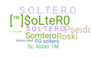နာမ်မြောက်မည့်အမည် - Soltero