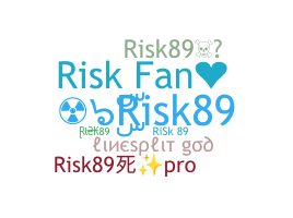 နာမ်မြောက်မည့်အမည် - risk89