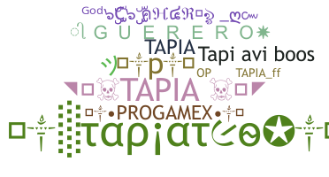 နာမ်မြောက်မည့်အမည် - Tapia
