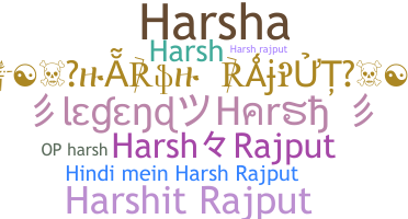 နာမ်မြောက်မည့်အမည် - Harshrajput