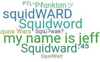 နာမ်မြောက်မည့်အမည် - Squidward