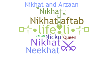 နာမ်မြောက်မည့်အမည် - Nikhat