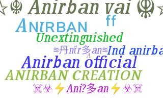နာမ်မြောက်မည့်အမည် - Anirban