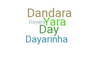 နာမ်မြောက်မည့်အမည် - Dayara