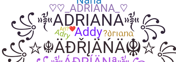 နာမ်မြောက်မည့်အမည် - Adriana