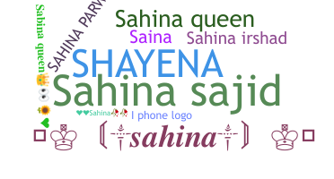 နာမ်မြောက်မည့်အမည် - Sahina