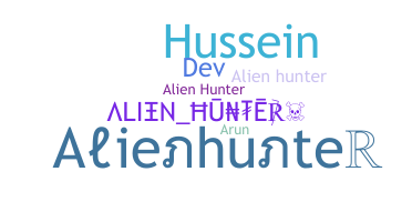 နာမ်မြောက်မည့်အမည် - alienhunter