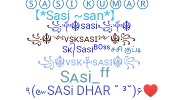 နာမ်မြောက်မည့်အမည် - sasi