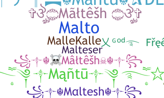 နာမ်မြောက်မည့်အမည် - Malte