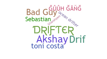 နာမ်မြောက်မည့်အမည် - Drifter