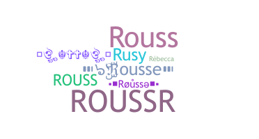 နာမ်မြောက်မည့်အမည် - Rousse