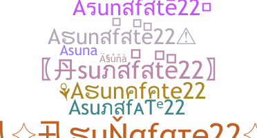 နာမ်မြောက်မည့်အမည် - Asunafate22