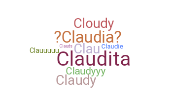 နာမ်မြောက်မည့်အမည် - Claudia