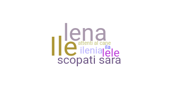 နာမ်မြောက်မည့်အမည် - Ilenia