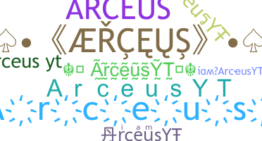 နာမ်မြောက်မည့်အမည် - ArceusYT