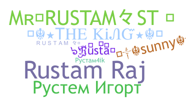 နာမ်မြောက်မည့်အမည် - Rustam