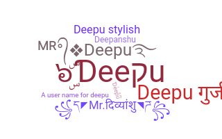 နာမ်မြောက်မည့်အမည် - Deepu