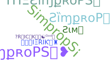 နာမ်မြောက်မည့်အမည် - SIMproPs