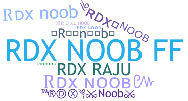 နာမ်မြောက်မည့်အမည် - RDXnoob