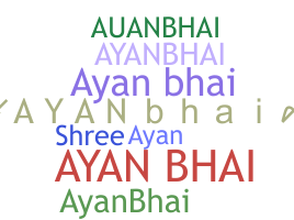 နာမ်မြောက်မည့်အမည် - Ayanbhai