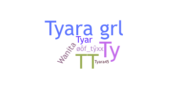 နာမ်မြောက်မည့်အမည် - tyara