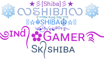 နာမ်မြောက်မည့်အမည် - Shiba